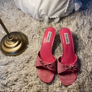 Steve Madden Pink Kitten Heels